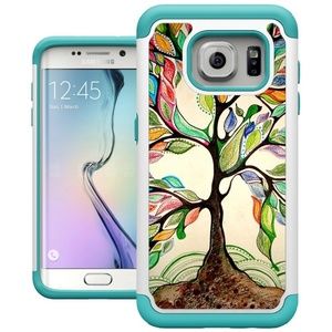 Samsung S7 Edge ShockProof Slim Hybrid Case - Tree